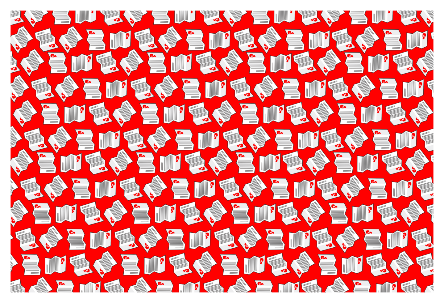 Heartfelt Love Letter Pattern for Romantic Occasions png