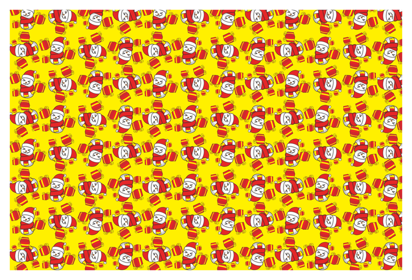 Snowman Patterned Background for Festive Winter Celebrations png