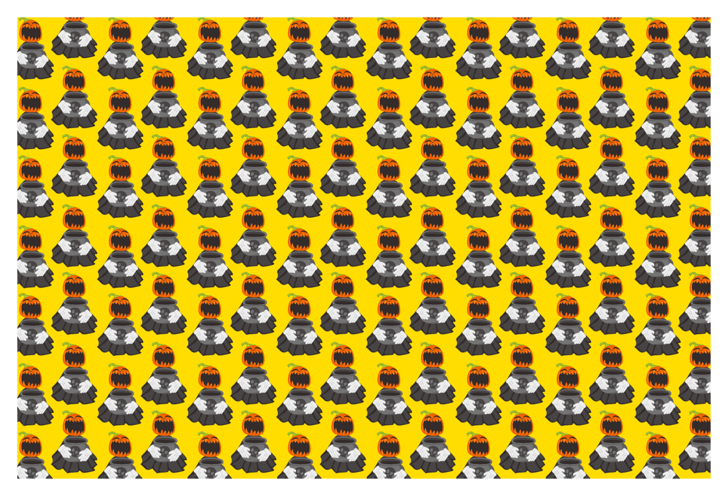 Trick-or-Treat Pumpkin Witch Background for Halloween Celebrations png