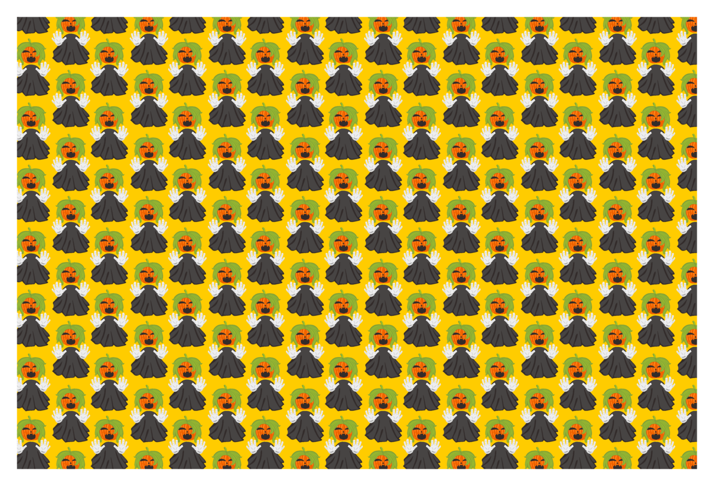 Magical Pumpkin Head Witch Background for Halloween Events png