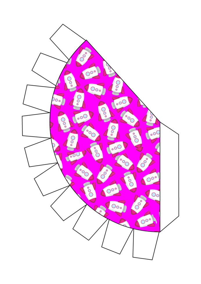 Rocket-Powered Paper Conical Hat png