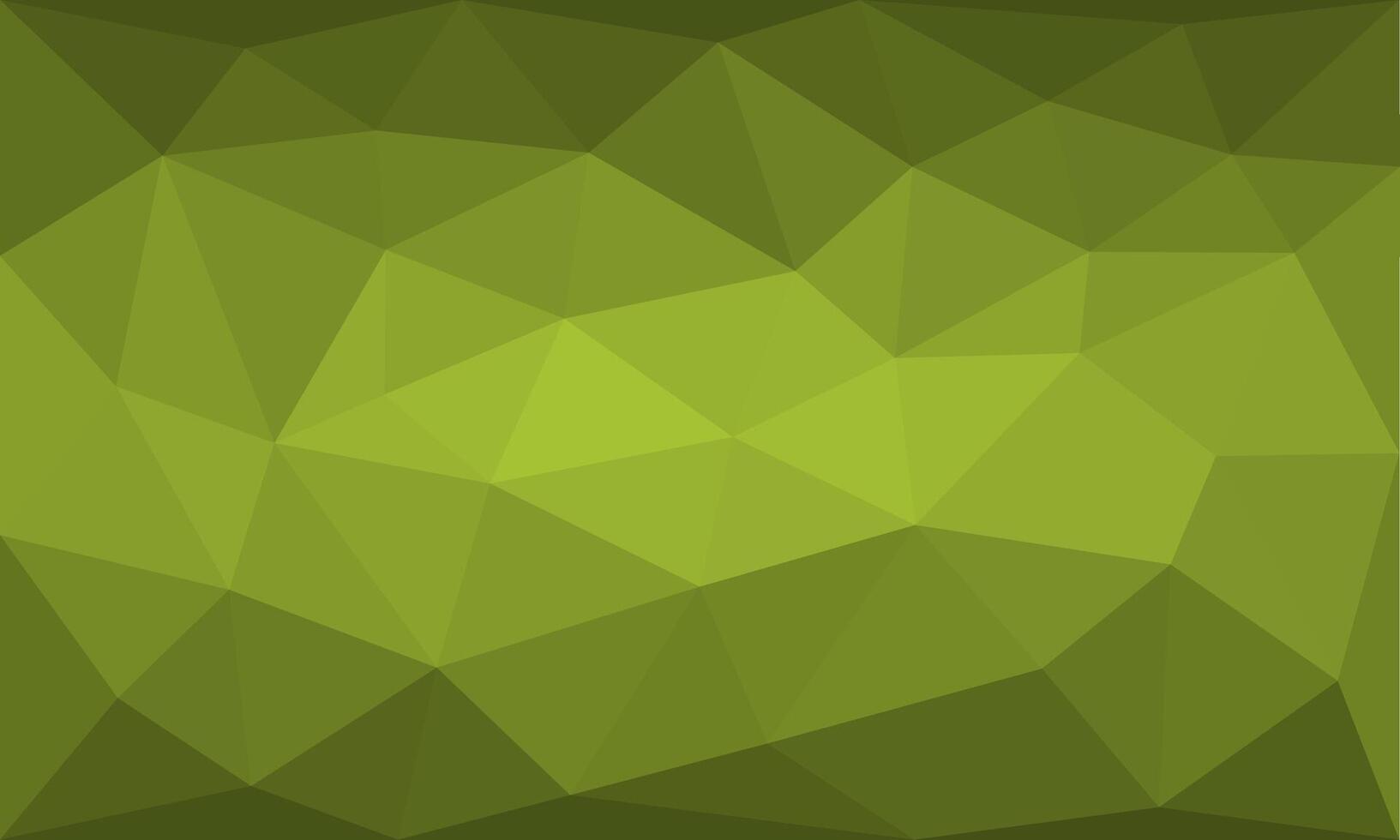Olive green color background. Modern geometric low polygon design for decoration, vector