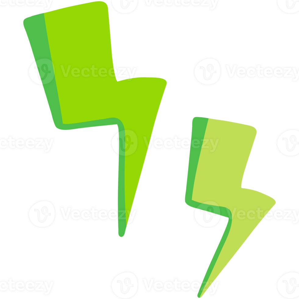 Groovy Green St Patrick bolt decoration png