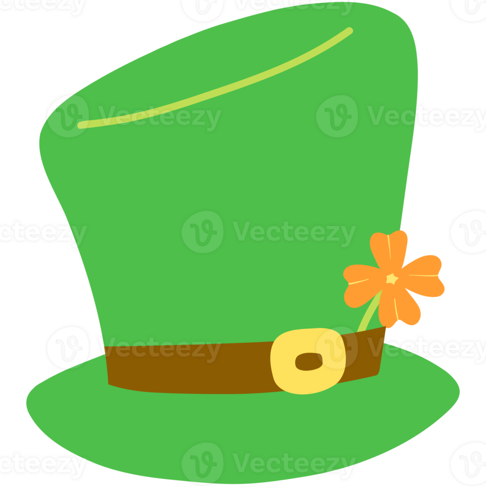 St Patrick hat cute Leprechaun hat png