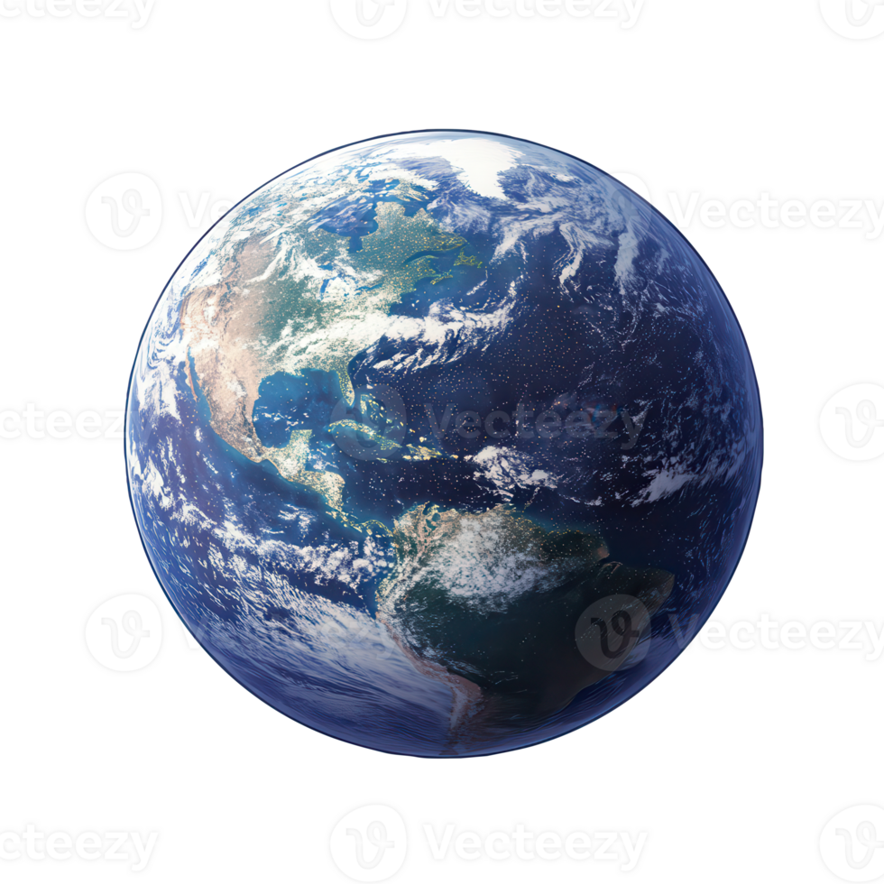 The earth is shown in this image png
