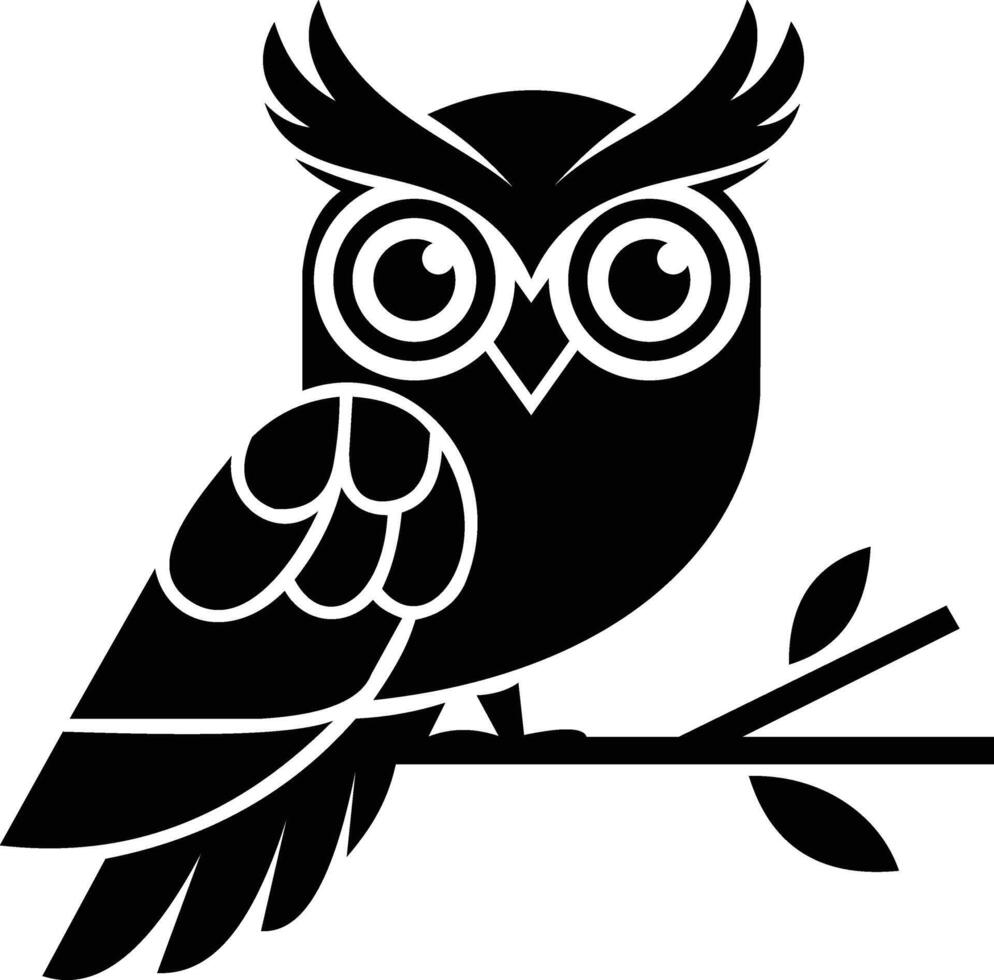 Owl clip art vector
