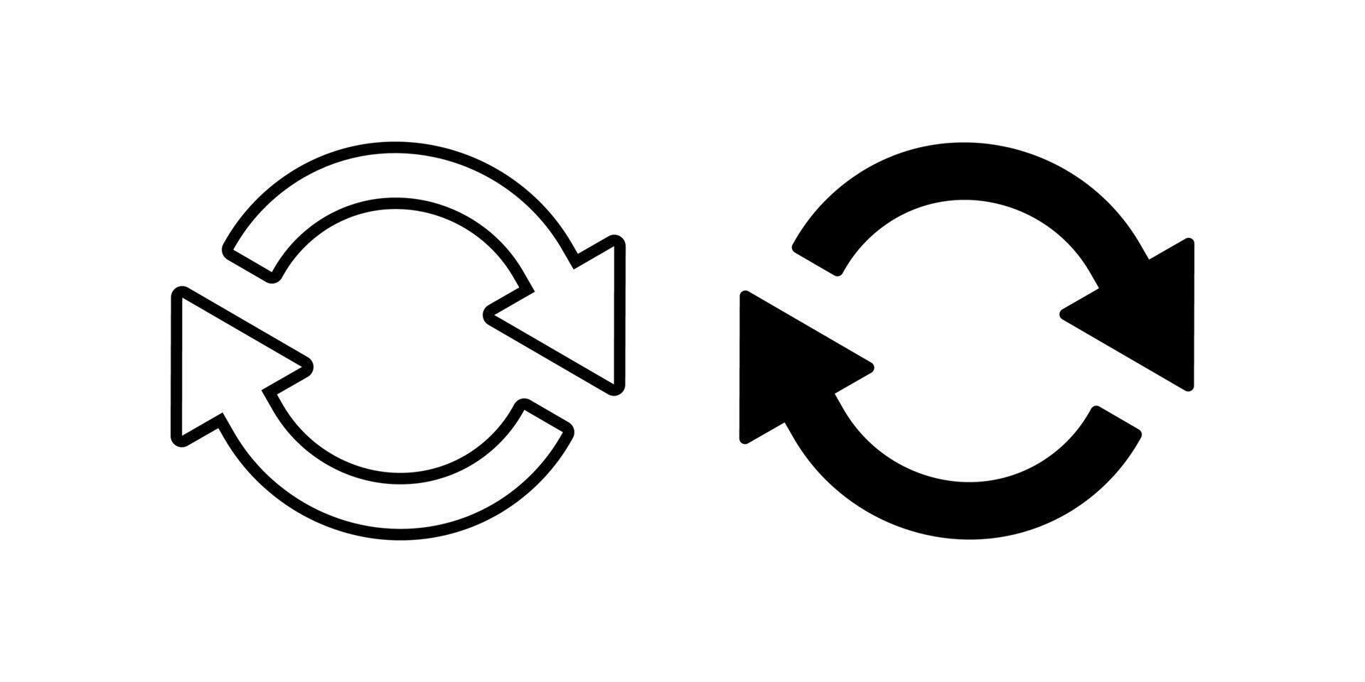 Update icon set. for mobile concept and web design. illustration vector