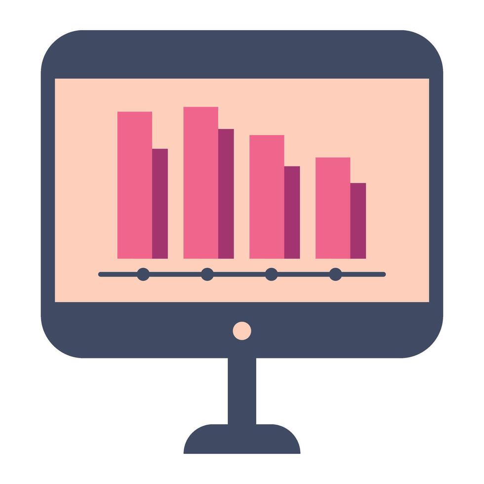 Business Statistic chart Graphic Element vector