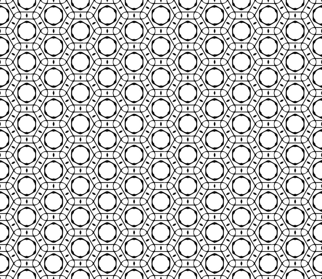 Grayscale geometric composition with seamless transitions, showcasing sophisticated motifs and detailed mosaic-inspired elements vector