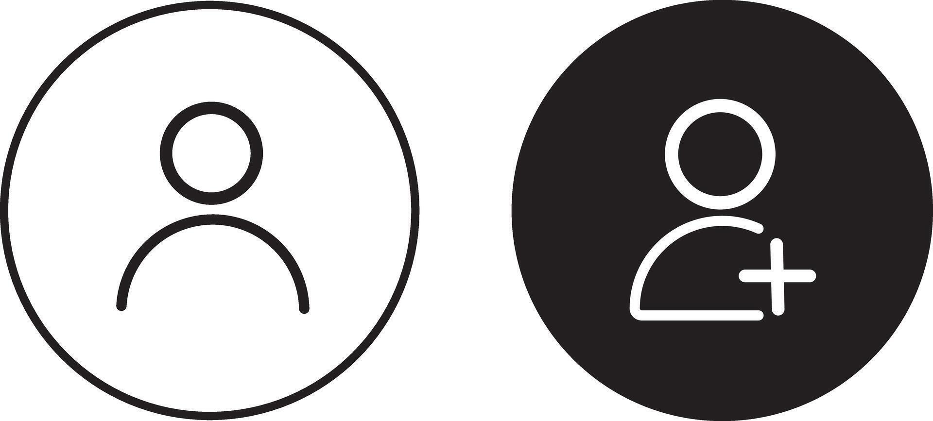 User icon in flat style. Profile and people silhouette. people icon. vector