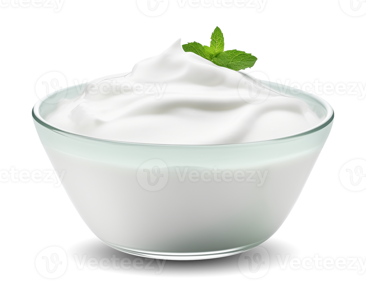 Yogurt Isolated on Transparent Background png