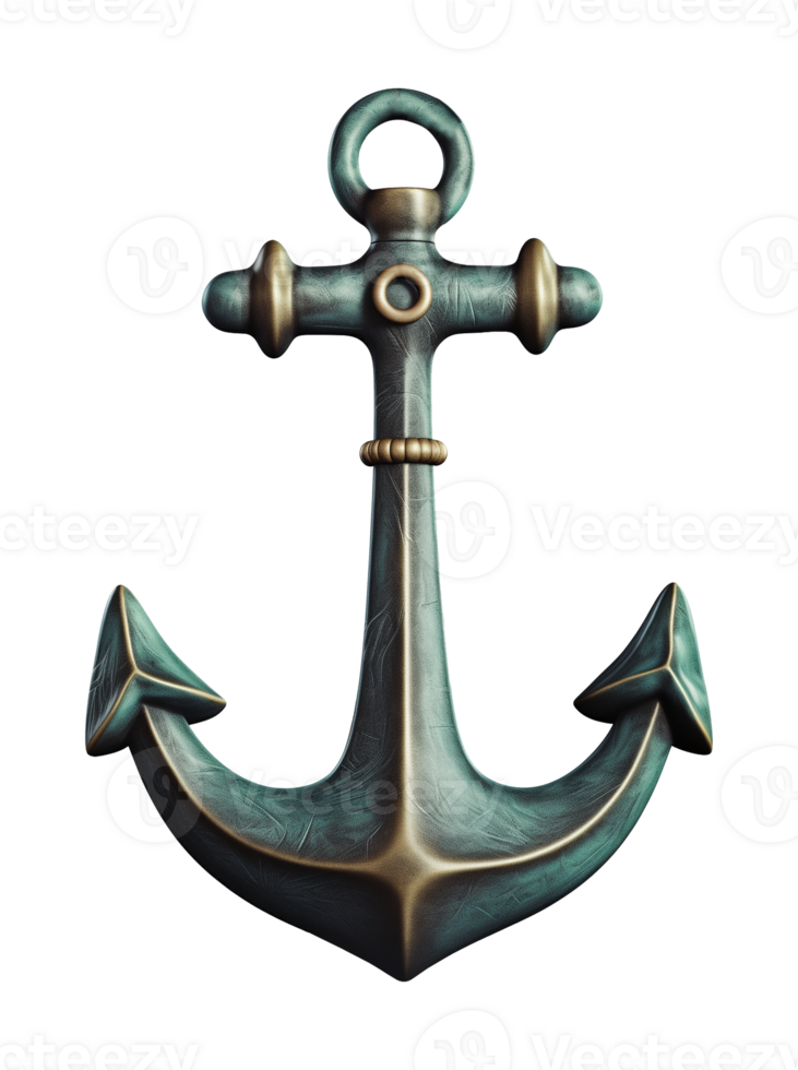Anchor Isolated on Transparent Background png