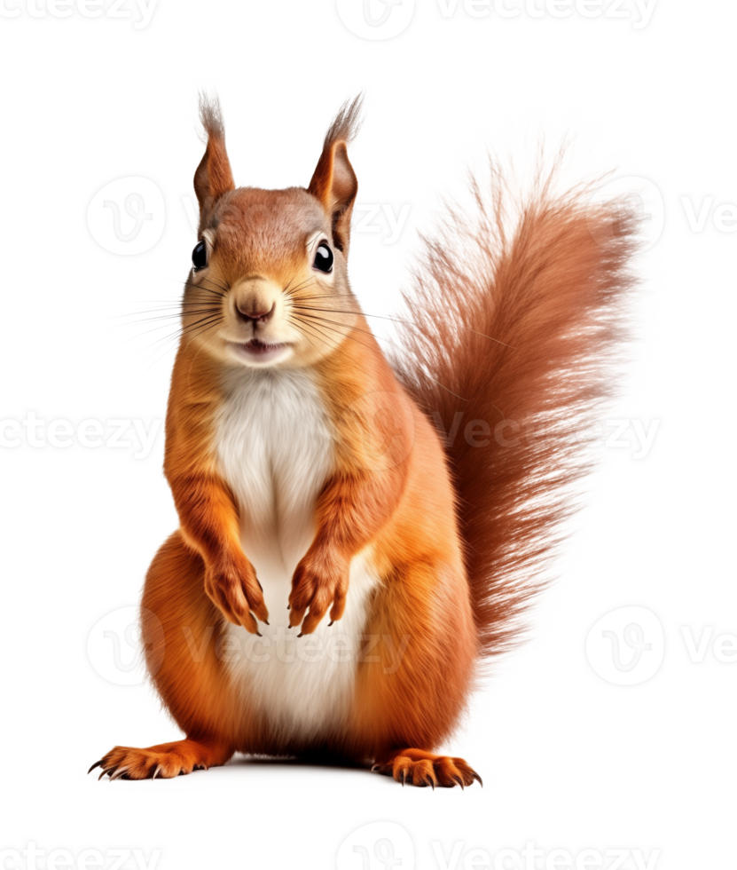 Squirrel Isolated on Transparent Background png