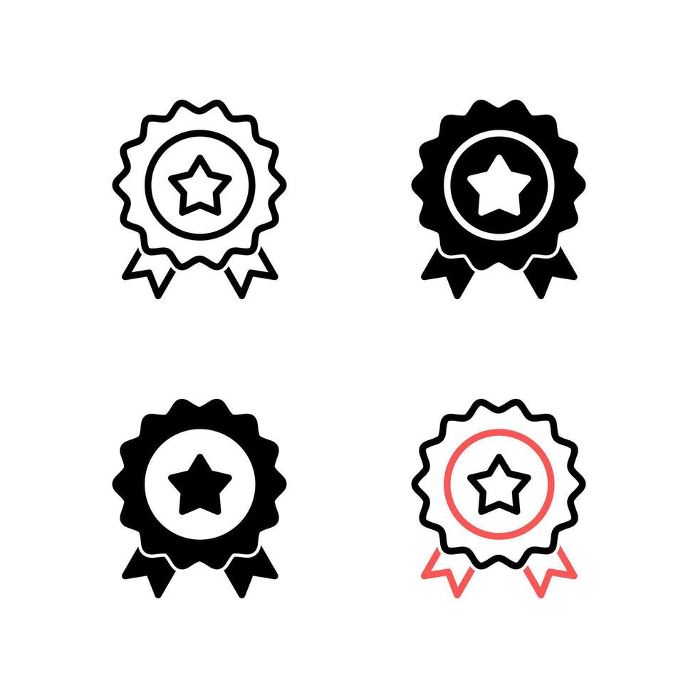 Award icon set. Badge icon. Achievement. vector