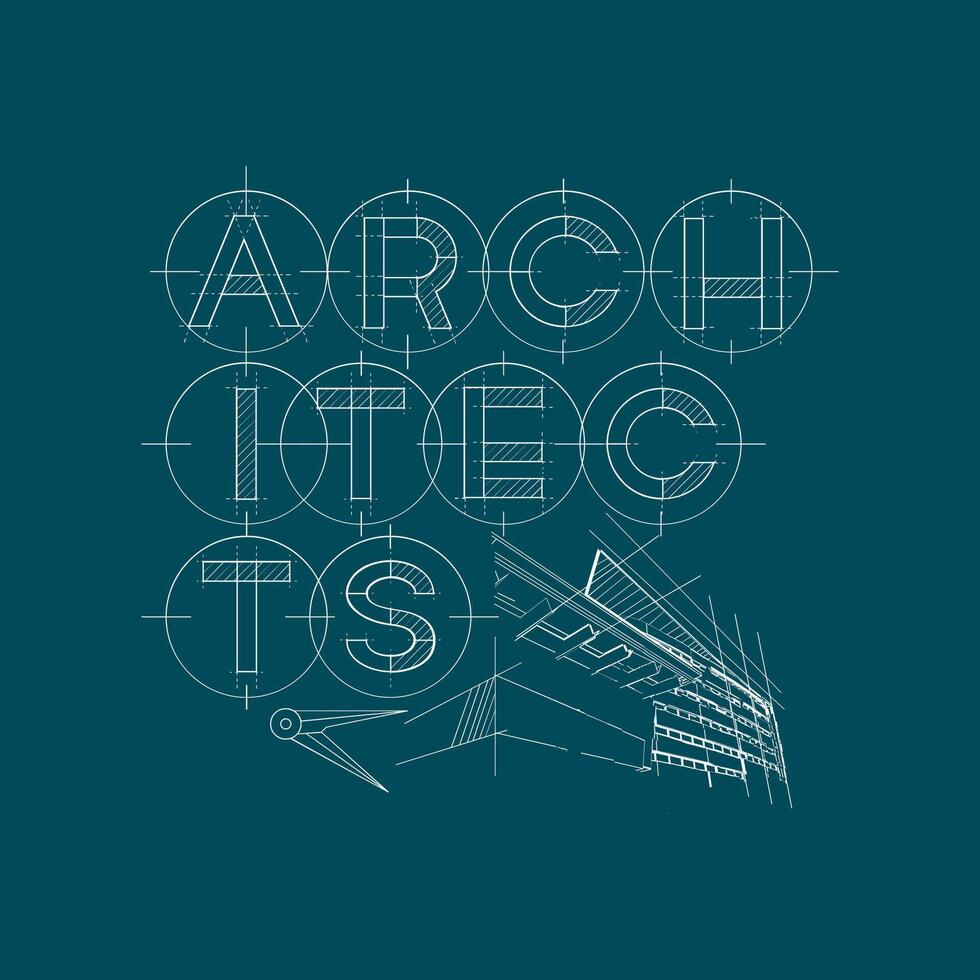Creative Architect Design for Designers vector
