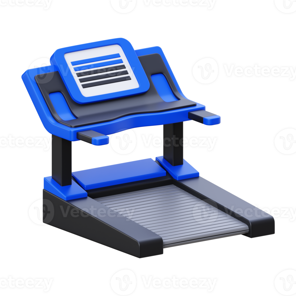 3D Render Treadmill png