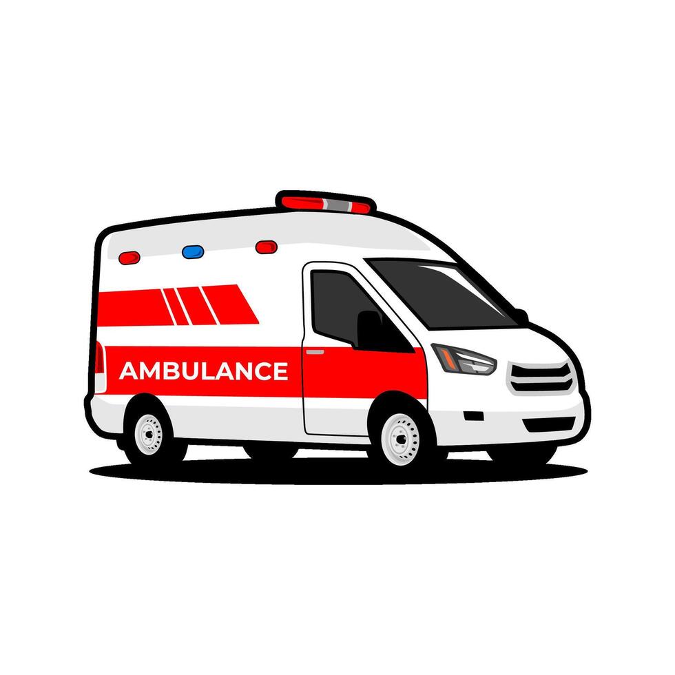 vehicle ambulance car image illustration vector