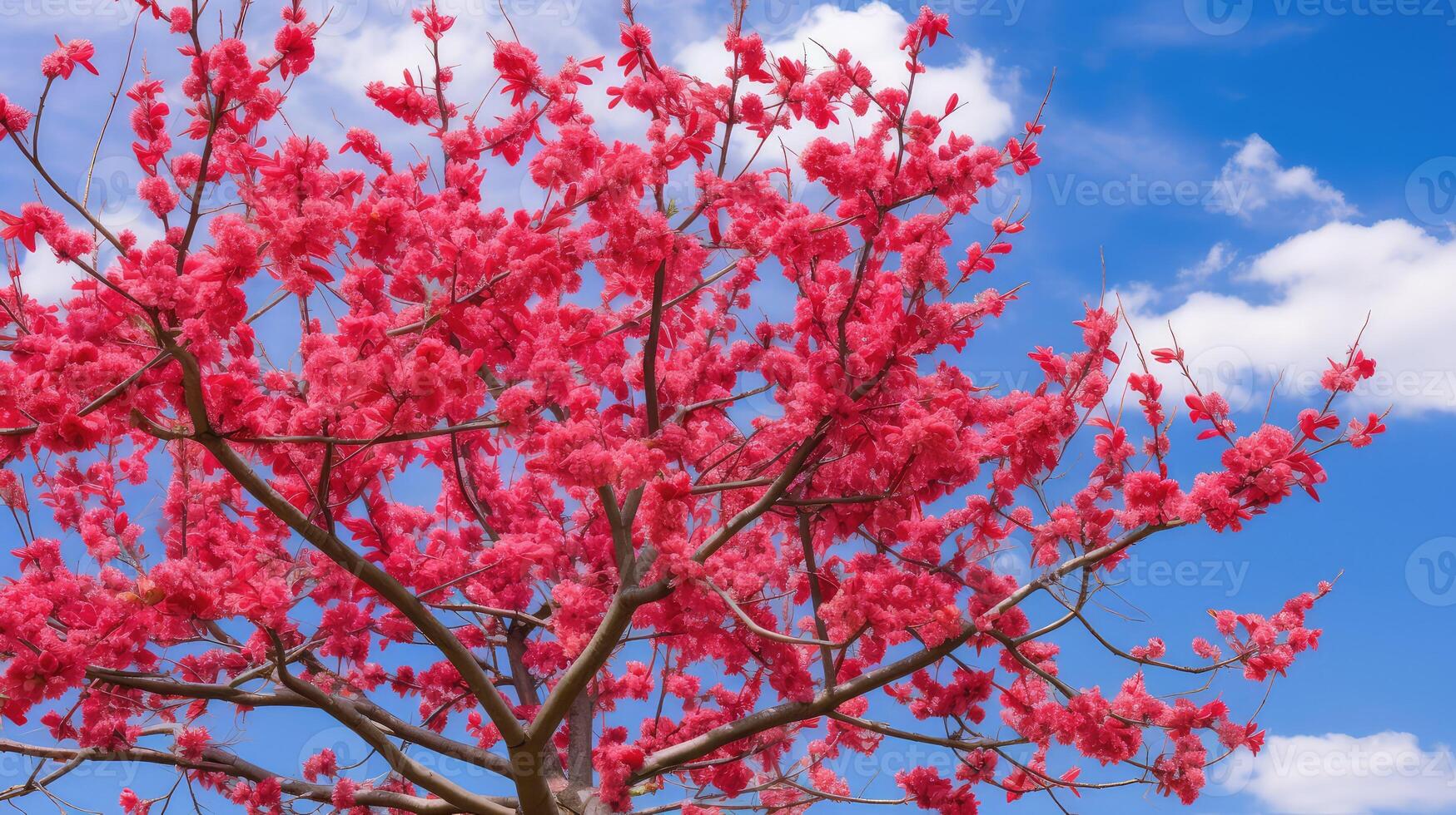 delicate red bud tree photo