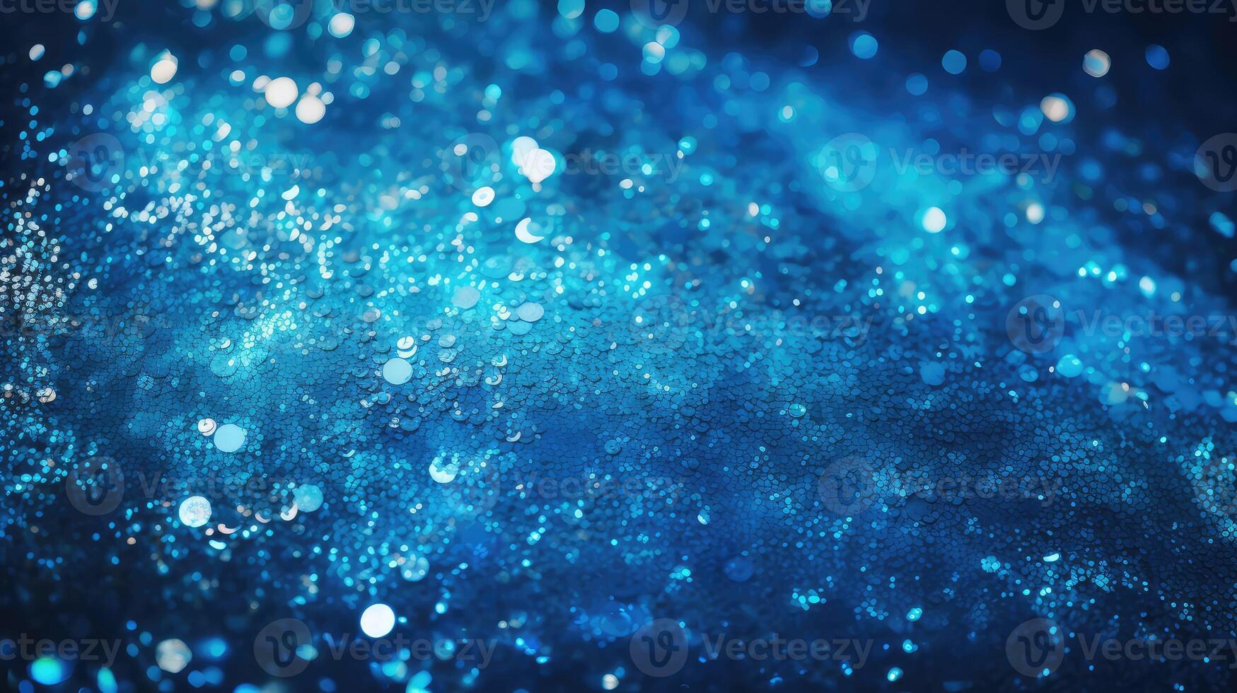 abstract blue glitter background photo