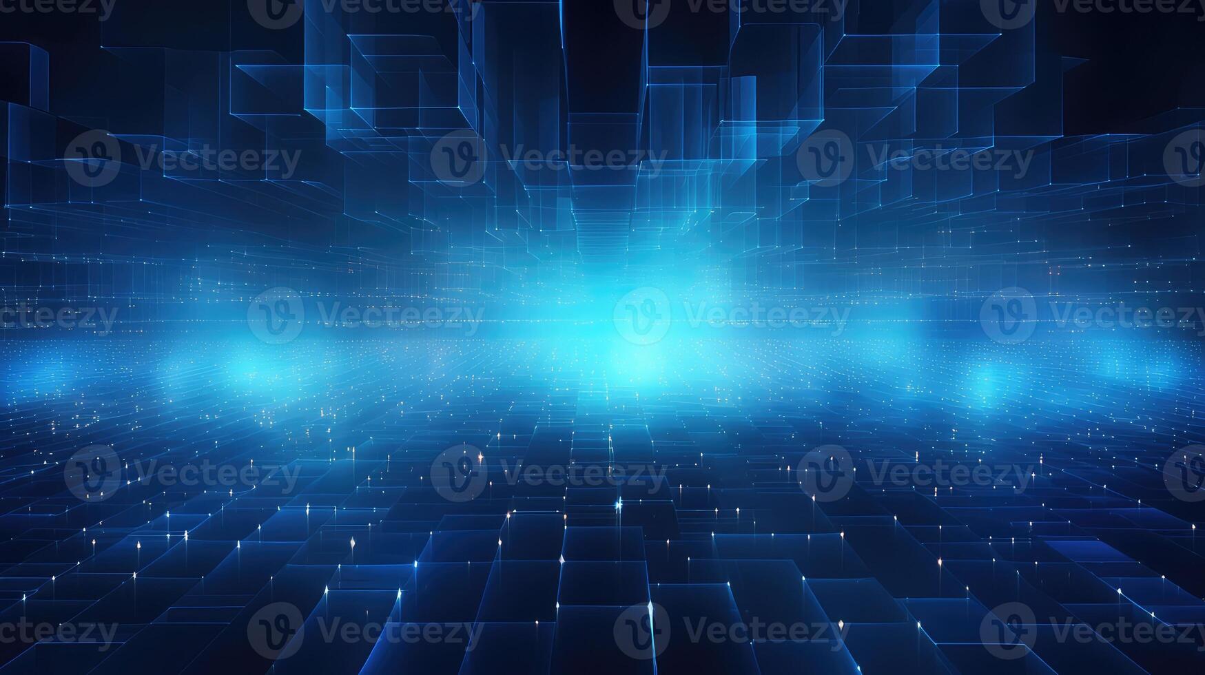 lines blue binary background photo