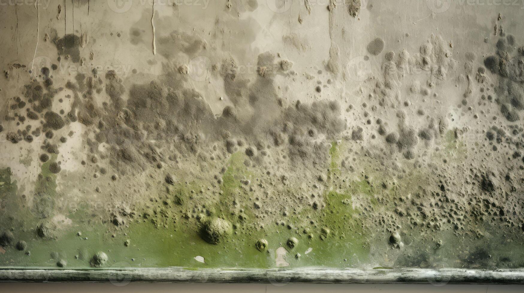 spores mold and water damage photo