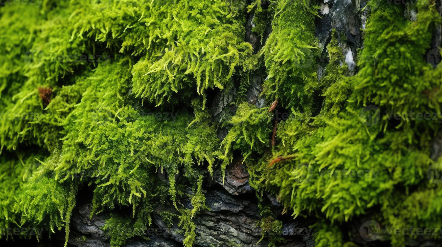 lush plant textures photo