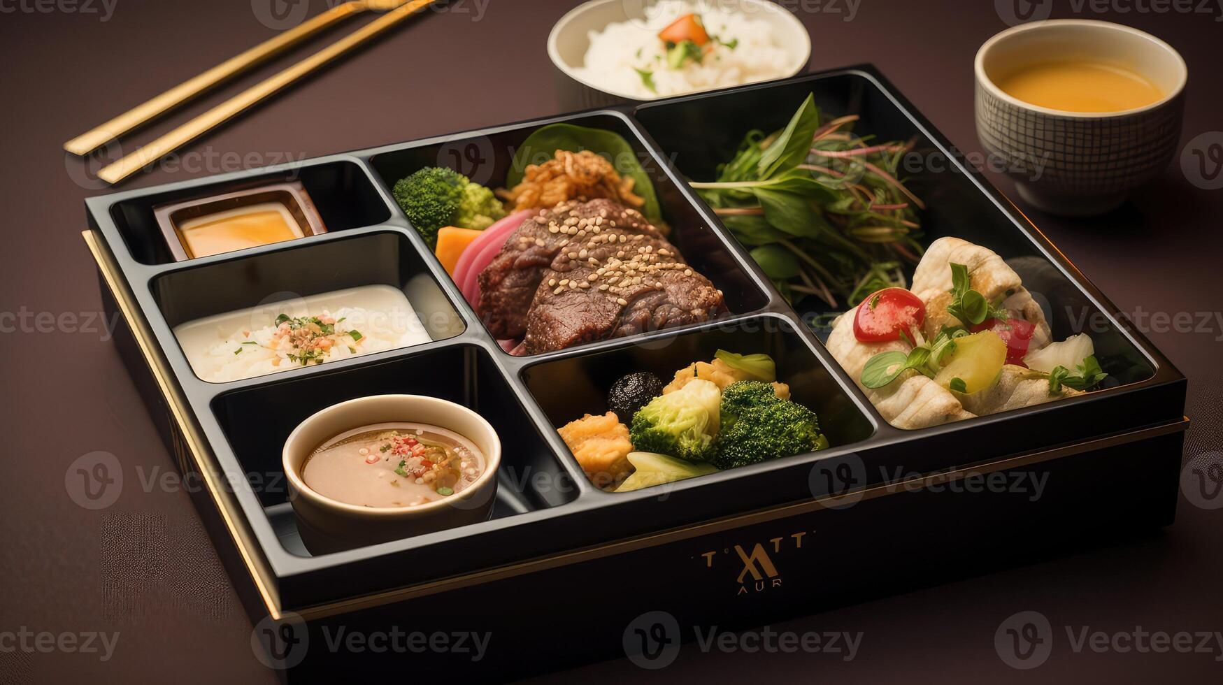 international meal box photo