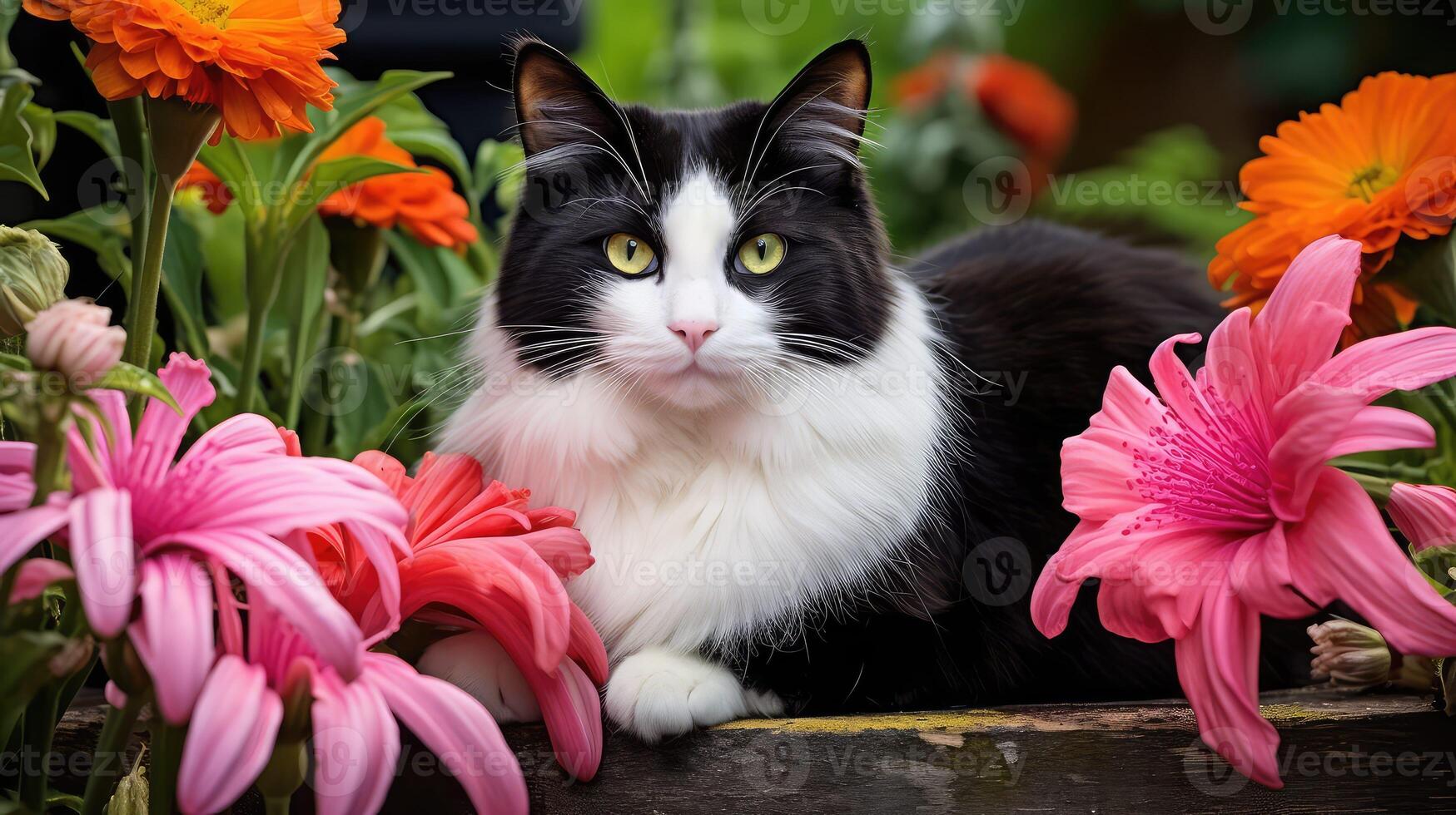 photo cat plant