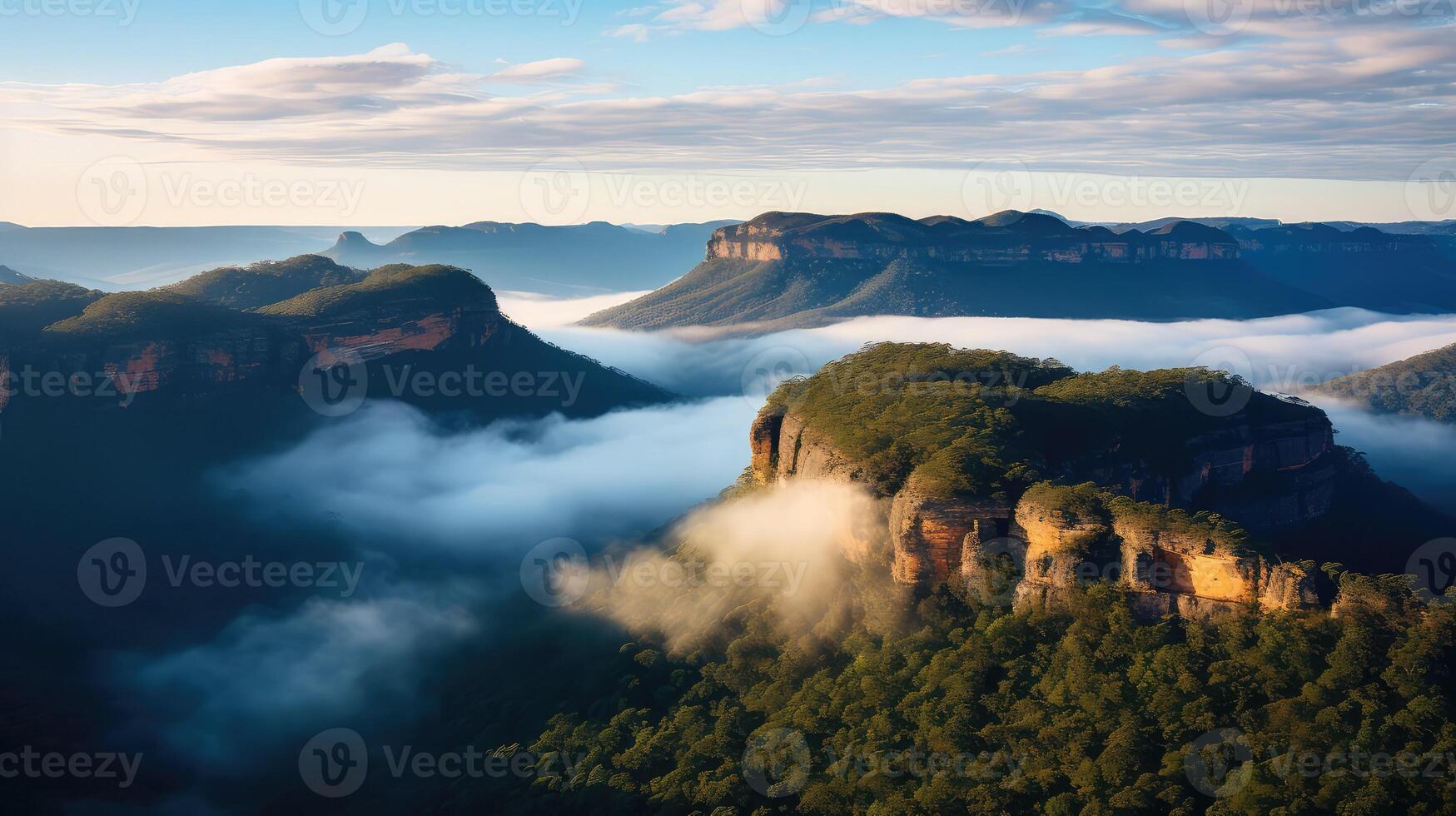 australia blue mountains photo