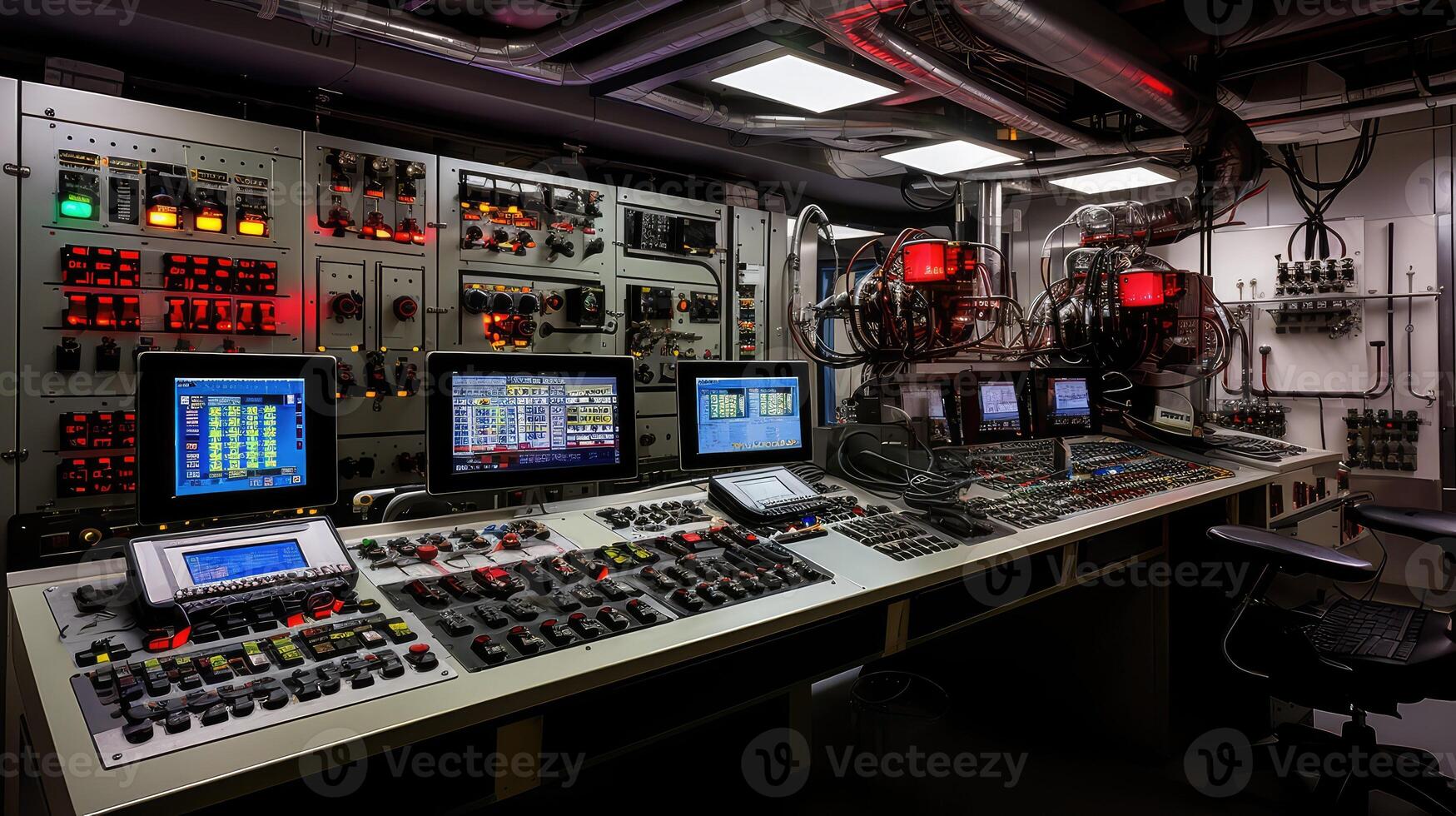 monitors chiller plant photo