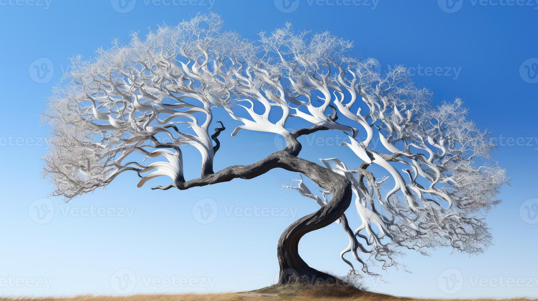 mesmerizing swirl tree graphic photo