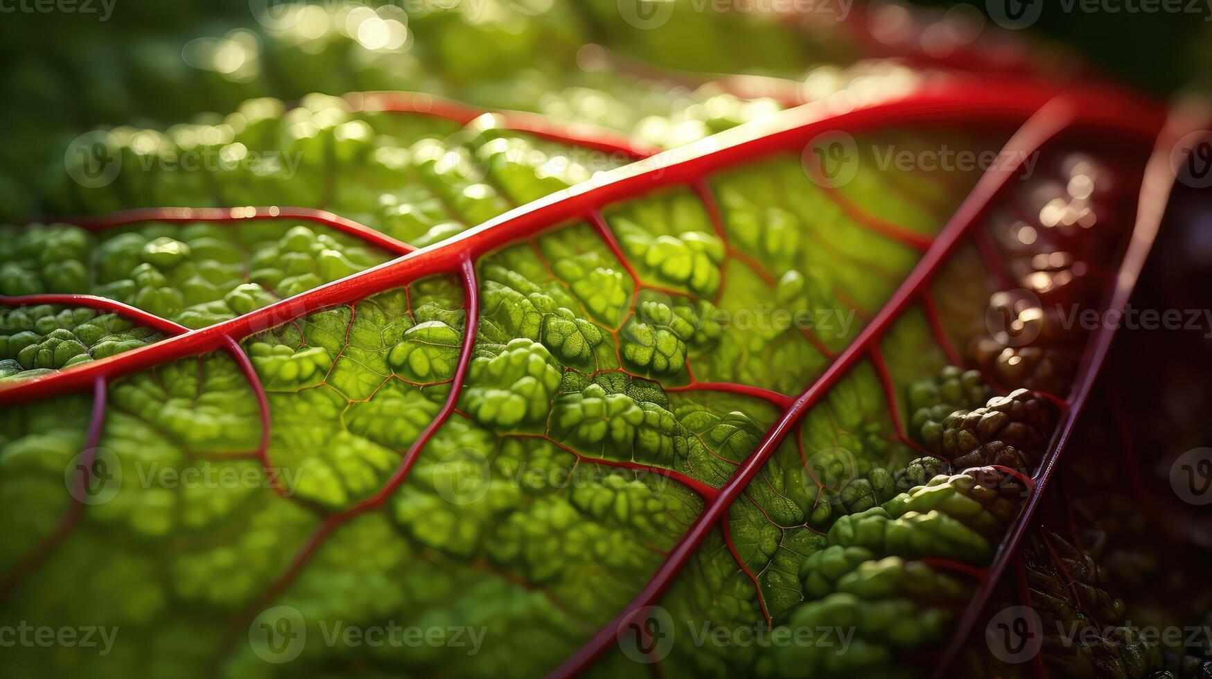 texture rhubarb leaf photo