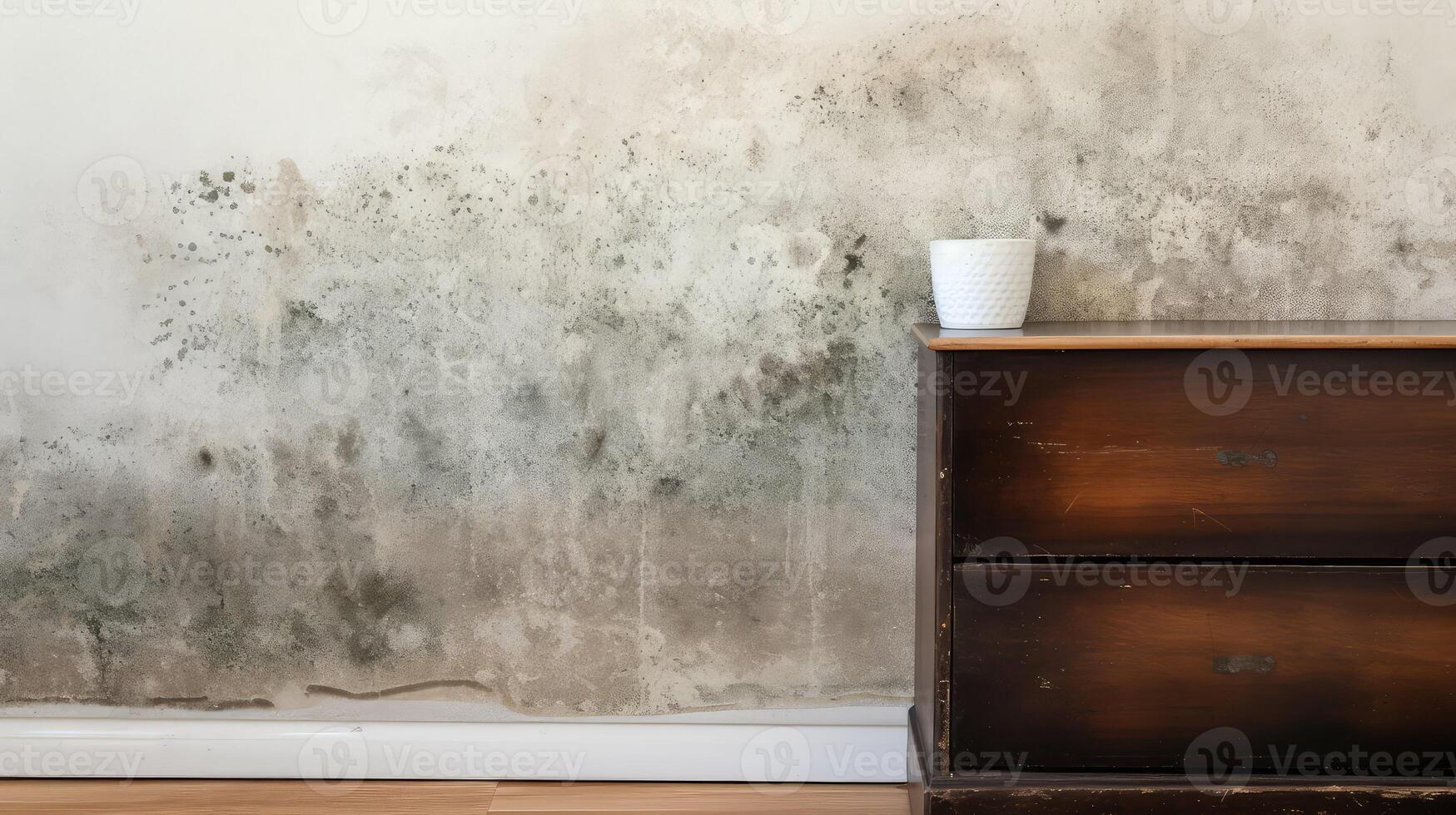 mildew mold on wall photo
