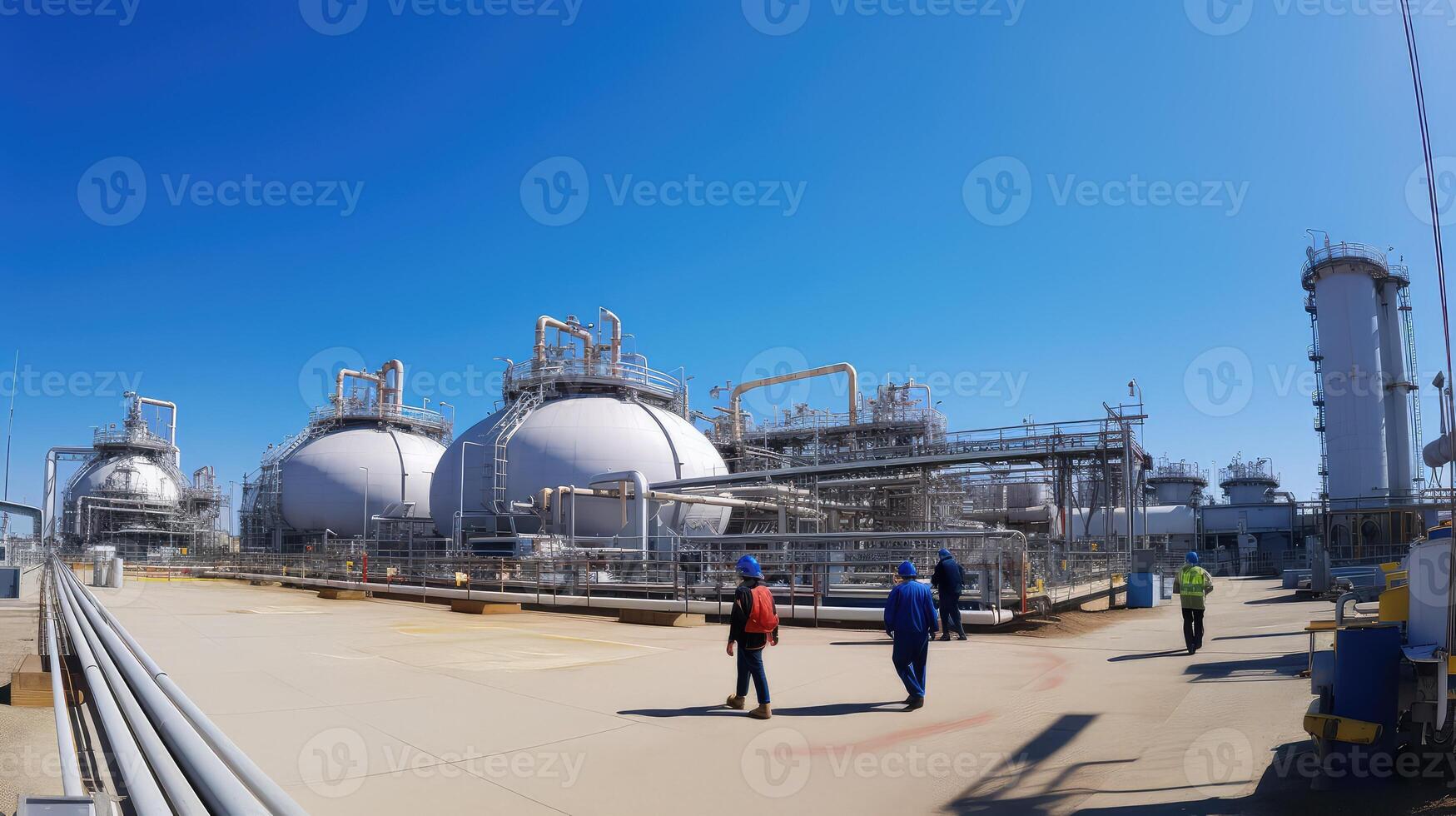 refinery gas processing plant photo