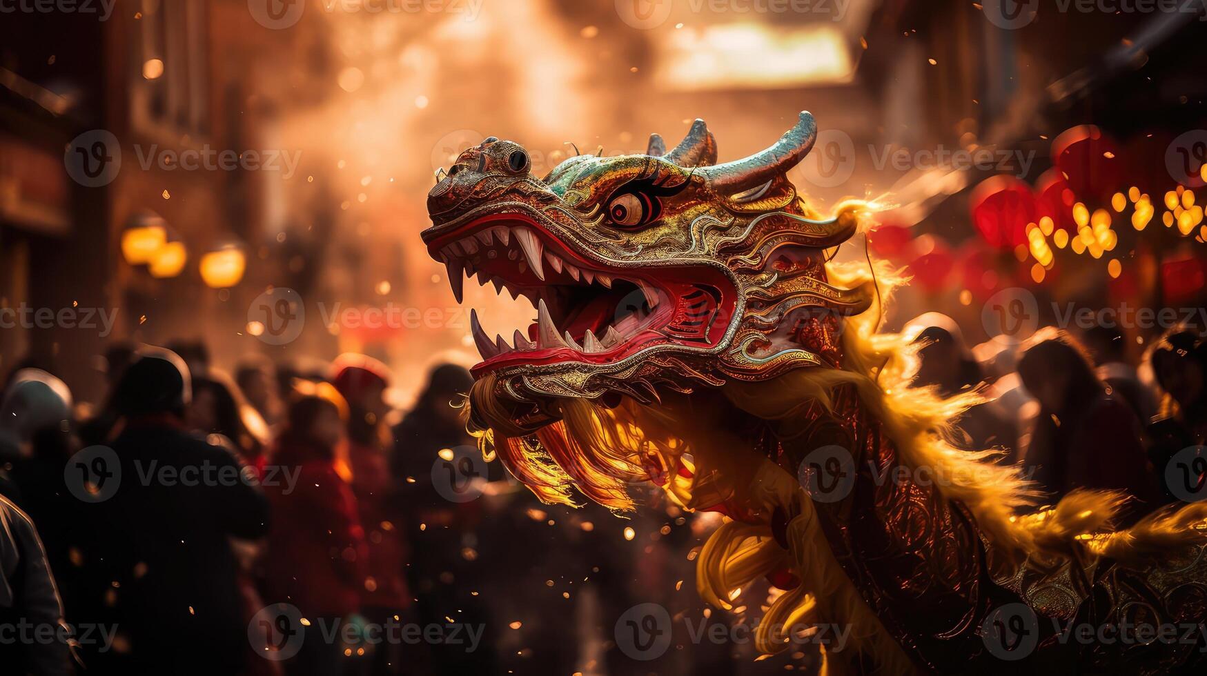 chinese red and gold photo