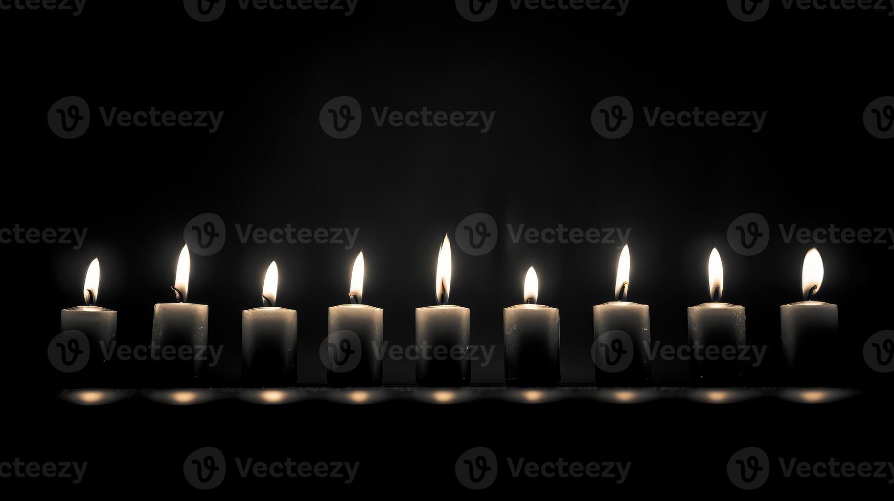 glow flame black and white photo