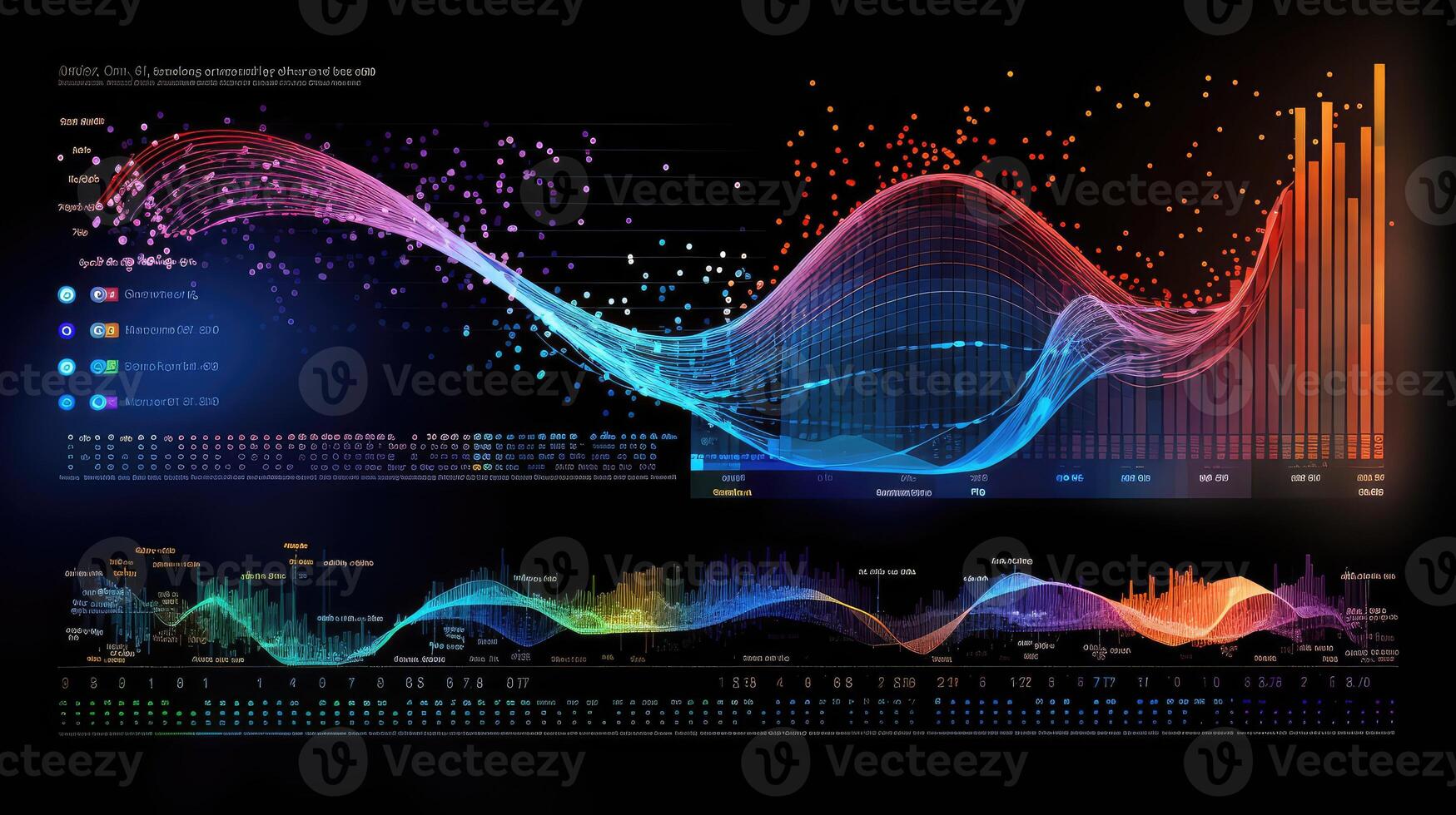 visualization big data flow photo