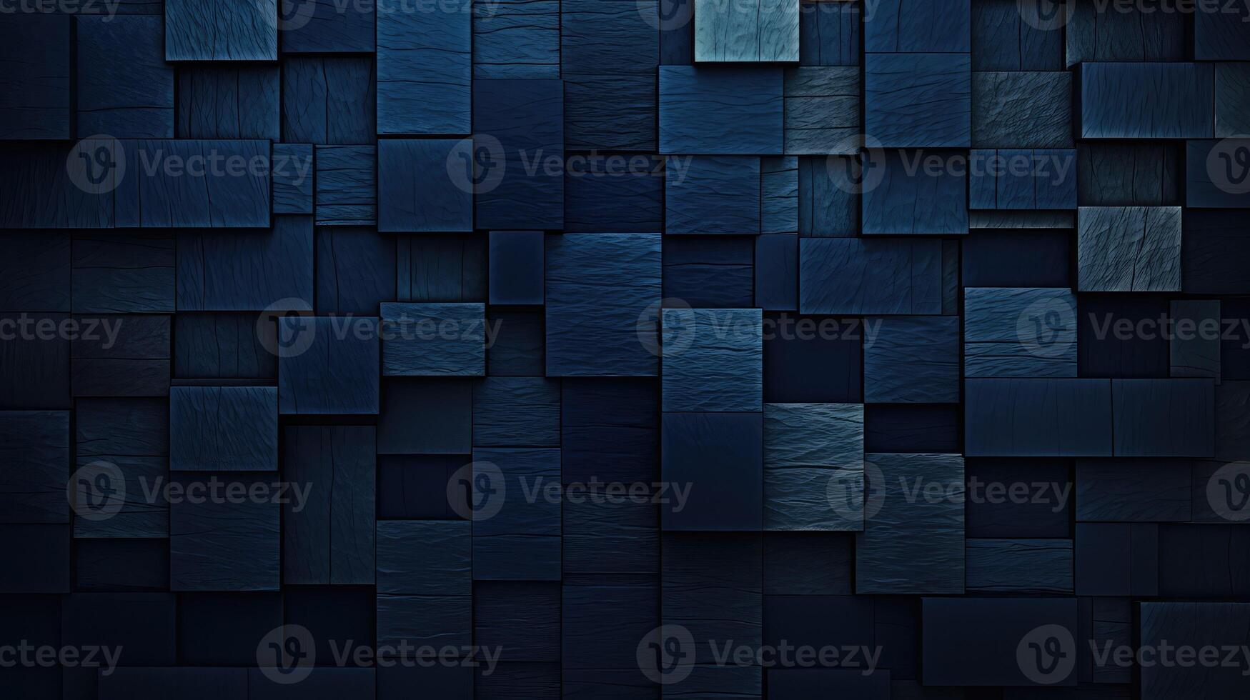 rectangles dark blue texture background photo