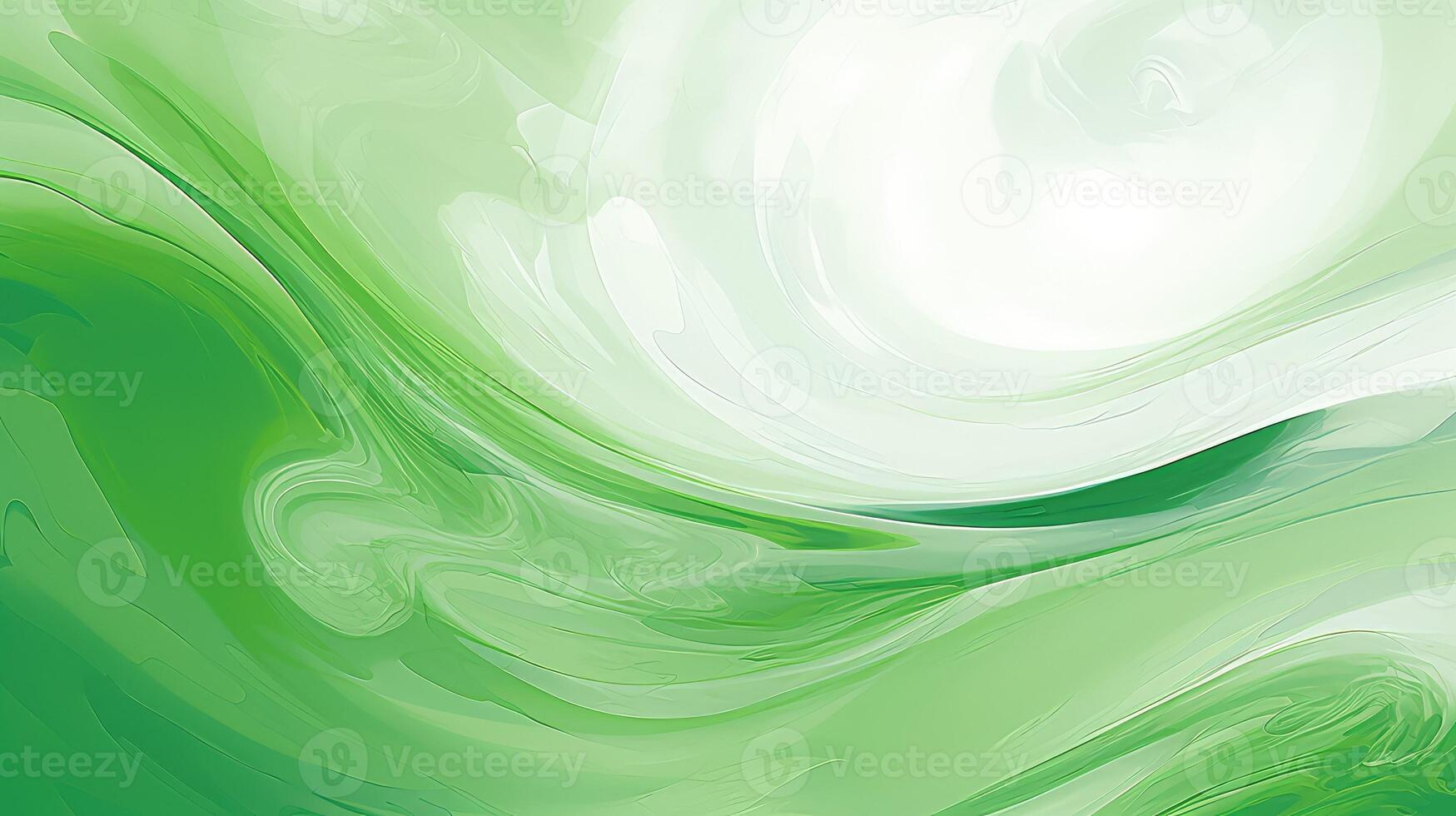 shapes green white abstract background photo