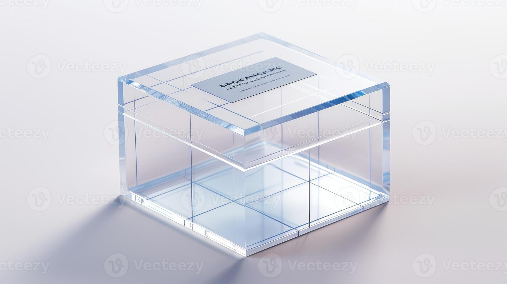packaging transparent check box photo