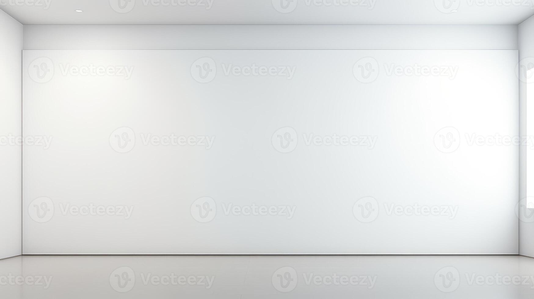 display blank canvas wall photo