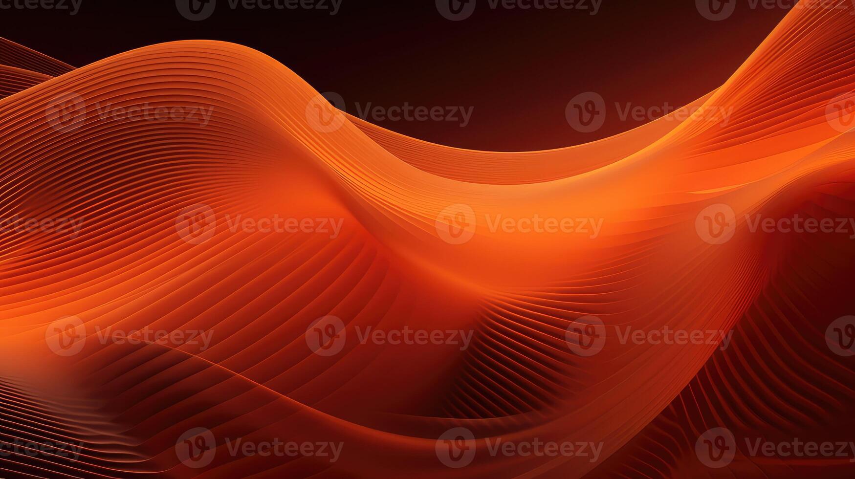 vibration sound wave orange photo