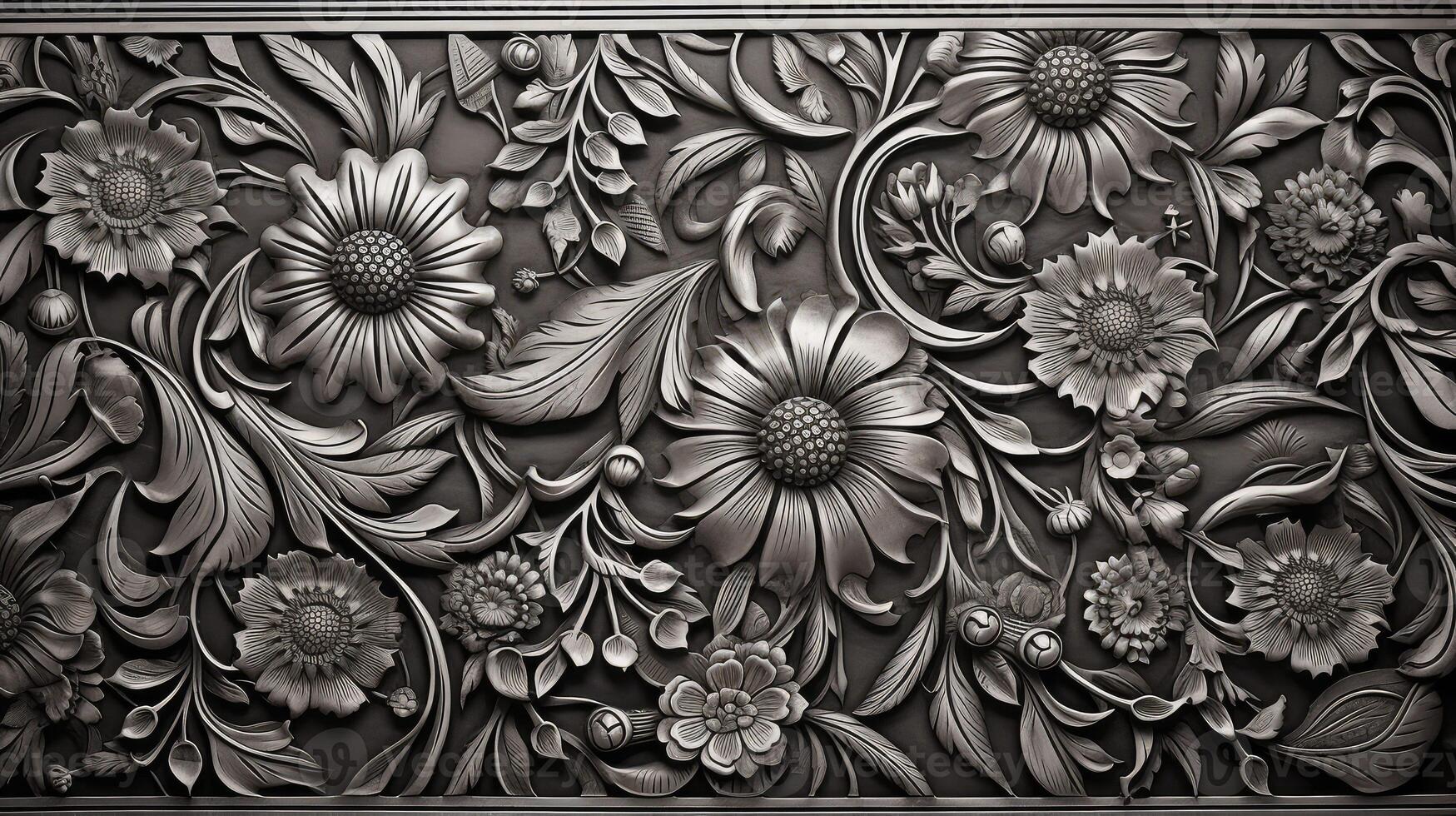 ornate antique metal texture photo
