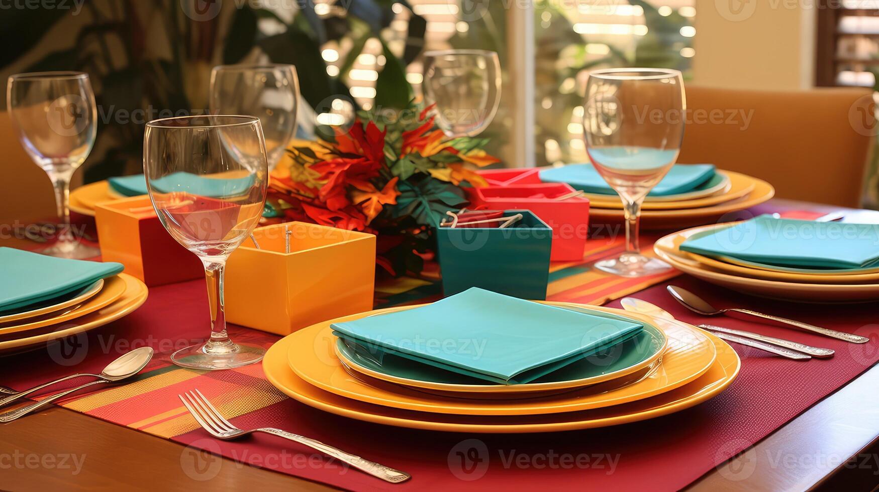 festive house warming invitation photo