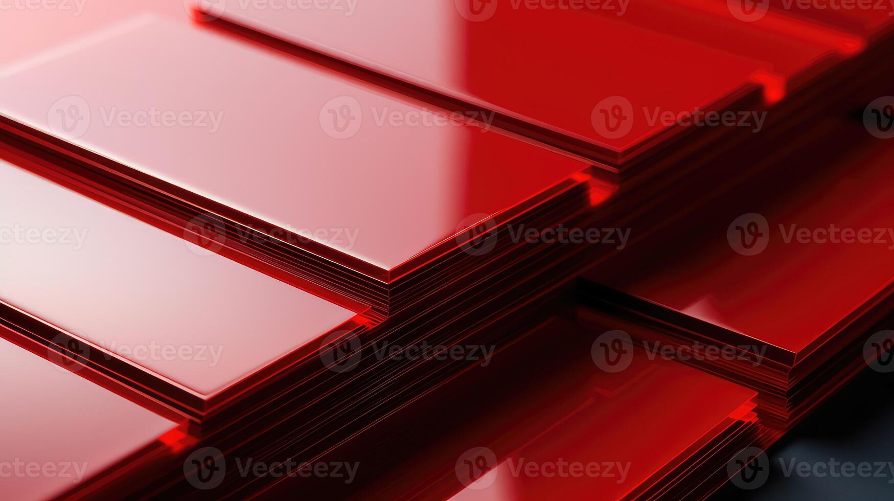 finish business cards red photo