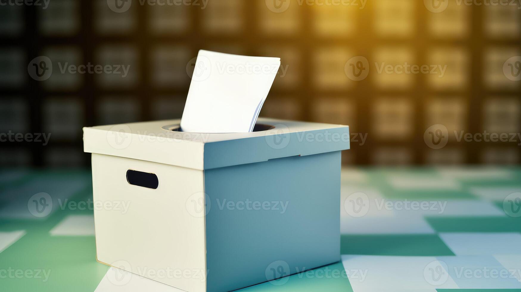 election checkmark in box photo