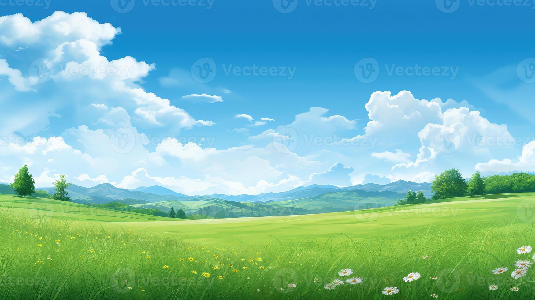 grasses green holiday background photo
