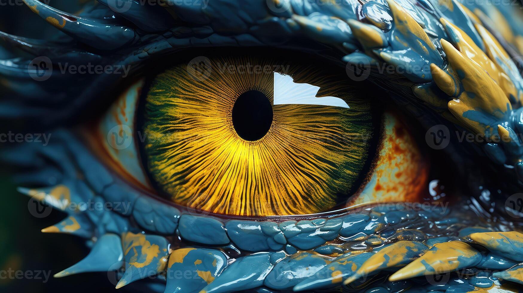 eye dragon texture photo