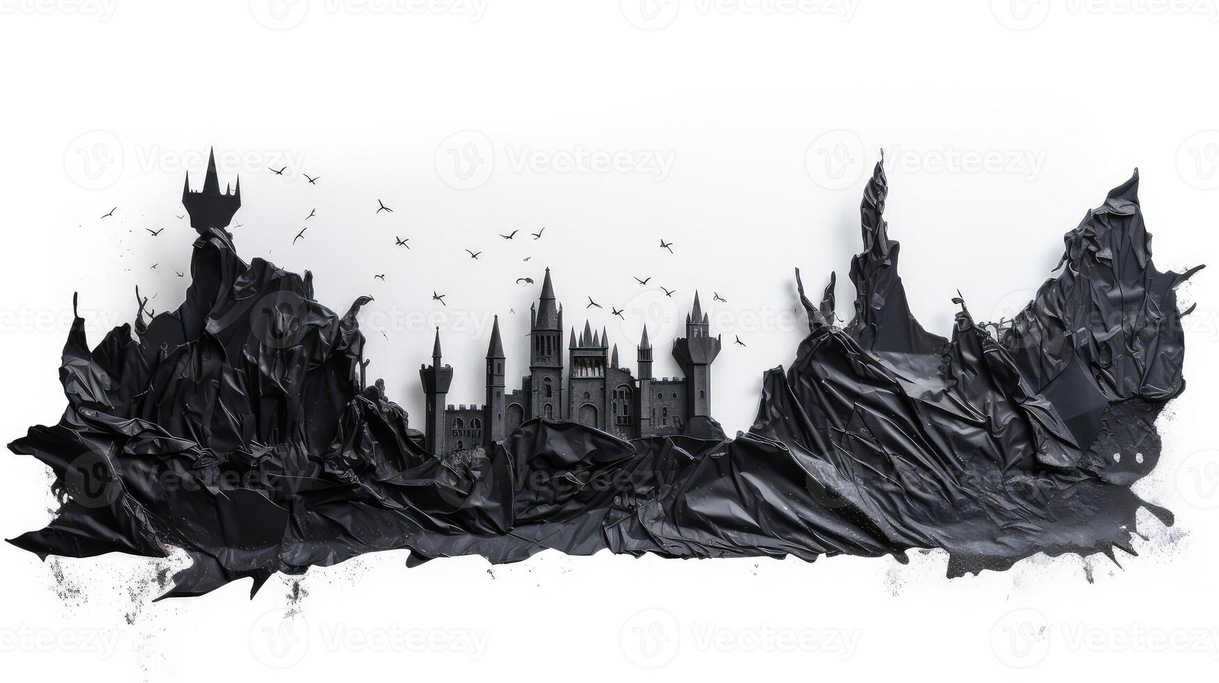 jagged black castle photo