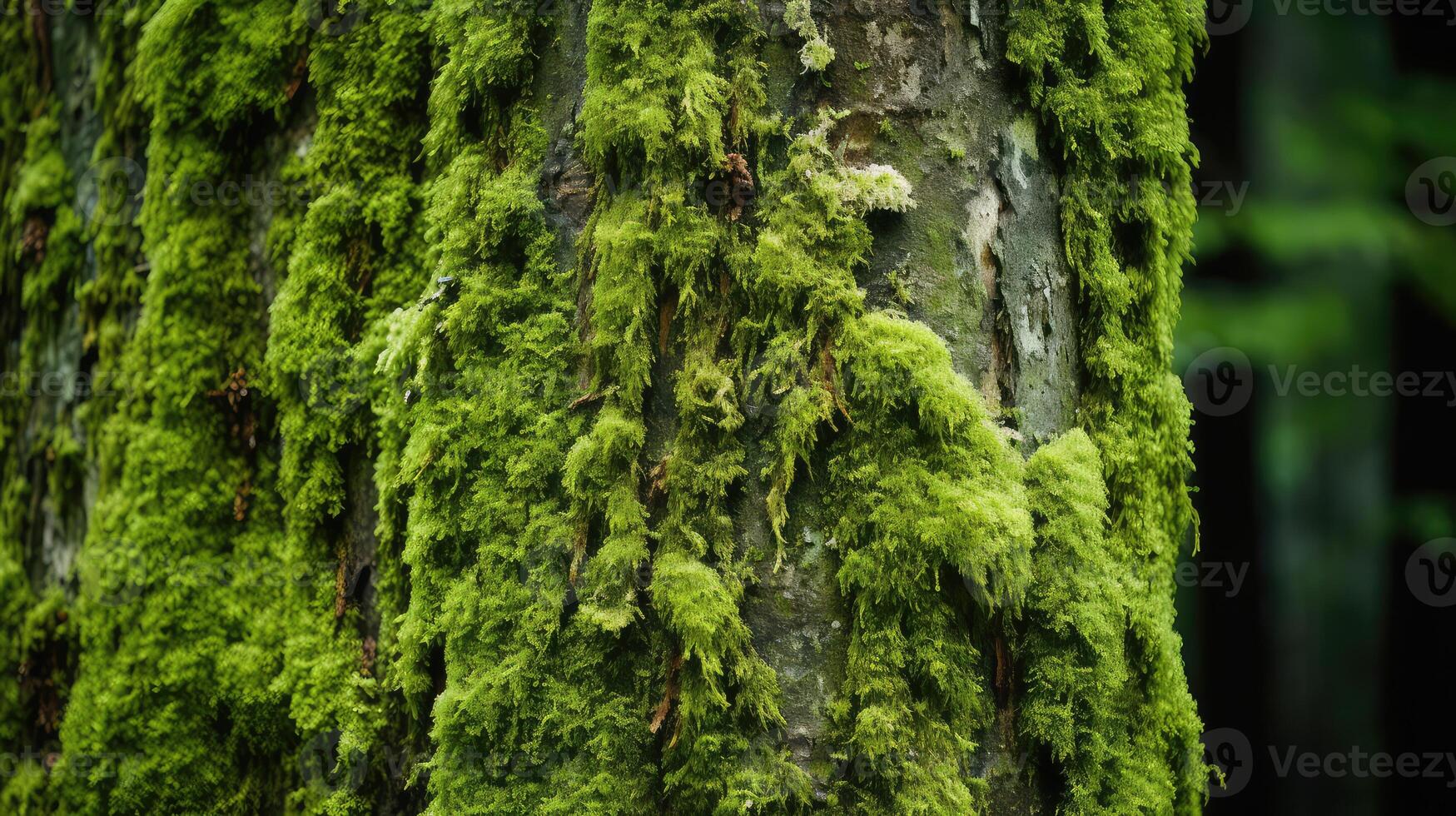 tree green smear photo